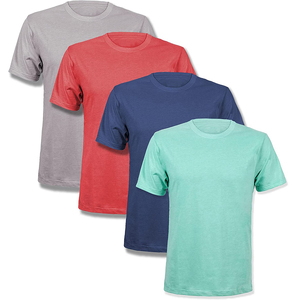 T-Shirt à manches courtes et col rond pour hommes, vêtement d'été à séchage rapide, personnalisé, léger, de BD - Product Image 1