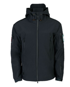 Chaquetas Softshell de Forro Polar de Alta Calidad para Hombre, con Capucha, Impermeables, Cortavientos, para Invierno, Abrigo para Exteriores, Chaqueta con Múltiples Bolsillos - Product Image 6