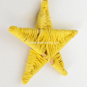 Decoraciones más vendidas Estrella de Navidad Adornos artesanales colgantes para decoraciones de árboles de Navidad - Product Image 5