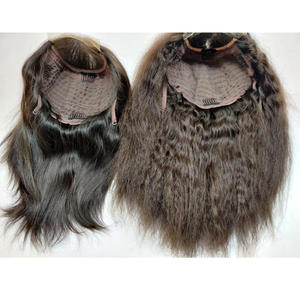 Alta calidad 100% pelucas de cabello rizado indio sin procesar naturales cutícula alineada lista para enviar 100% extensiones de cabello de alta calidad - Product Image 4