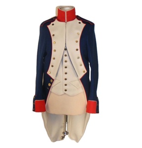 Nouveau Design Vêtements d'extérieur Imperméable Hommes Respirant Napoléon Français Circa Frock Coats - Product Image 5