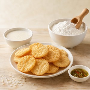 Farine de riz moulue 100 mesh de qualité supérieure, sans gluten, certifiée Halal, pour la pâtisserie, les nouilles et les plats asiatiques, en sac - Product Image 6