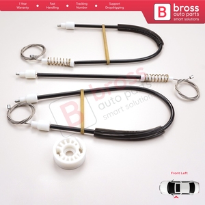 Kit de Reparación de Elevalunas Delantero Izquierdo BWR962 para Serie E W211 S211 2002-2009 4/5 Puertas A2117200346 - Product Image 3