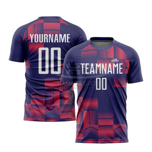 การออกแบบที่กําหนดเองเสื้อฟุตบอล Sublimated คุณภาพดีทั้งอัตราการขายเสื้อฟุตบอลสําหรับขาย - Product Image 6