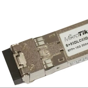 Módulo SFP+ MikroTik S+85DLC03D, 10 Gb/s, 850 nm, LC/UPC, 300 m, Multimodo - Product Image 1