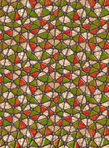 Auténtica tela de algodón africano con estampado de cera 45 ancho vibrante Ankara para costura y diseño - Product Image 4