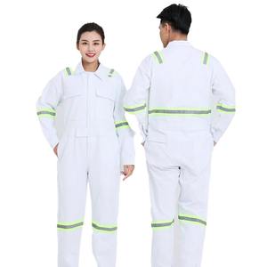 Combinaison de protection industrielle en coton FR haute visibilité pour entrepôt frigorifique - Product Image 1