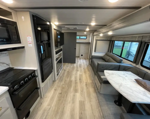 Affordable Used 2024 2023 2022 Forest River <b>Trailer</b> WILDWOOD HERITAGE GLEN 29XBHL <b>Travel</b> <b>Trailer</b> Motorhomes RV - Product Image 3