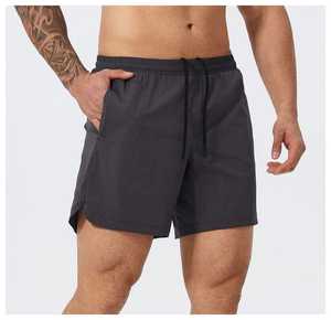 Pantalones cortos deportivos para correr de diseño personalizado para hombre, cintura elástica cómoda, pantalones cortos de malla de verano para nadar, playa, gimnasio, patrón sólido - Product Image 5