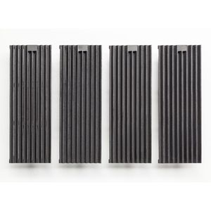 (4 pièces) Grilles de cuisson en fonte - 175x515mm - compatibles avec GLB473G, GLB479G et GLB479-T - Product Image 1