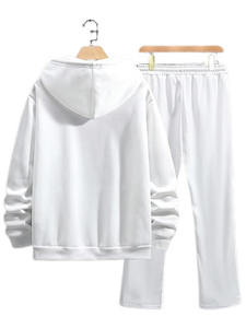 Logo imprimé personnalisé en gros à la mode pour hommes survêtement Streetwear survêtements très exigeants pour l'hiver ensembles personnalisés respirants - Product Image 3