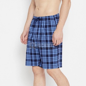 Shorts pour hommes en tissu flanelle décontracté, taille élastique, coupe régulière américaine, vente en gros, shorts sur mesure, taille plus, 280 GSM - Product Image 3