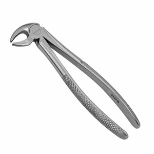 Forceps d'extraction dentaire à becs dentelés en acier inoxydable - Product Image 4
