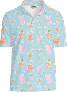 Camiseta de Golf de Manga Corta para Hombre, Cuello Clásico, Diseño de Alta Calidad, Personalizable, Transpirable, de Poliéster/Algodón, en Oferta - Product Image 3