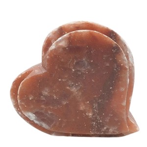 โคมไฟเกลือสีชมพูรูปหัวใจโรแมนติกโคมไฟเกลือหิมาลายันแกะสลักด้วยมือฐานไม้ - Product Image 6