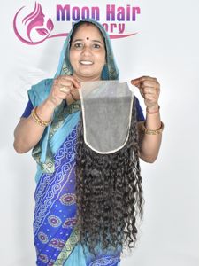 Commandez en ligne maintenant : Meilleure qualité, produit de choix – Extensions de cheveux naturels indiens, bouclés, doux, cuticules alignées, par Export - Product Image 4