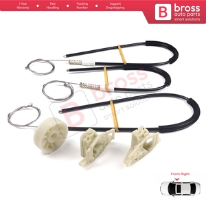 Kit de réparation de lève-vitre BWR284, porte avant droite pour Megane MK2 2002-2008 4/5 portes 8200325135 - Product Image 3