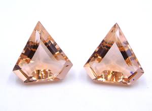 มอร์แกไนต์สีน้ำตาลธรรมชาติ 100% คุณภาพเกรดพรีเมียม รูปทรงแฟนซี เจียระไนเหลี่ยมเพชรพลอย ของแท้ พร้อมใบรับรองจากผู้ตรวจสอบอิสระ ขายส่ง - Product Image 5