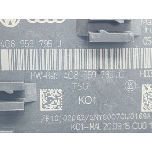 ชุดควบคุมประตูหลัง SX AUDI A6 Avant Serie C7 (4G5) 4G8959795J (11>18) - Product Image 3