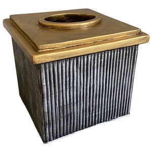 Soporte de pañuelos con recubrimiento de polvo negro de estilo único, mesa de comedor, decoración superior, servilleta, almacenamiento de papel, soporte de pañuelos de Metal ecológico - Product Image 5