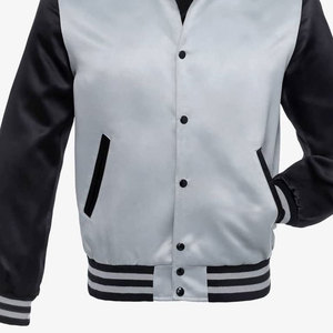 Meilleur prix de gros Logo personnalisé Veste universitaire pour hommes/Style tendance Confortable Fit Veste universitaire pour hommes - Product Image 5