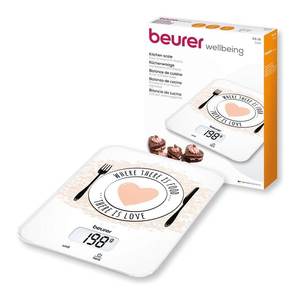 BENESSERE KS 19 Blanc 5 Kg Balance de cuisine Modèle 70417 Série Love - Product Image 2