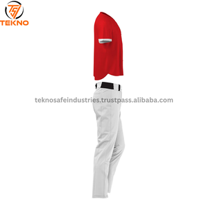 ชุดเสื้อเบสบอลสำหรับใส่เล่นกีฬาเสื้อเจอร์ซีย์และกางเกงแบบซับลิเมชันงานตามสั่ง - Product Image 3