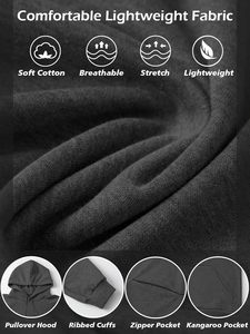 Venta caliente OEM invierno con capucha polar Regular Fit Casual Jogging sudaderas con capucha Unisex fábrica al por mayor logotipo personalizado Sudadera con capucha de los hombres - Product Image 6