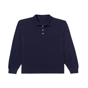 Nueva Camiseta Polo de Poliéster para Hombre, Color Sólido, Clásica, Manga Corta, Informal, para Negocios y Eventos Sociales - Product Image 3