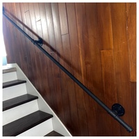 Rampe d'escalier tuyau Loft industriel intérieur