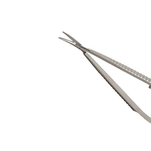 Tijeras corneales universales oftálmicas de alta calidad de la mejor edición, juego de instrumentos de acero inoxidable curvos, Manual ahora disponible - Product Image 6