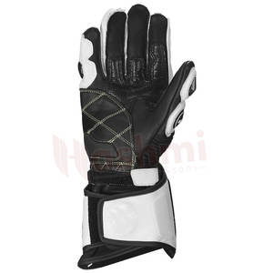 Moto guantes en tamaño personalizado Venta caliente de cuero moto guantes dedo completo pantalla táctil moto motocicleta guantes de carreras - Product Image 6