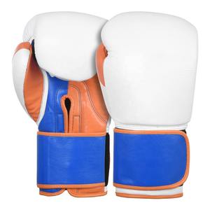 Gants de boxe légers avec logo personnalisé avec lacets gants en cuir de haute qualité pour l'entraînement vente en gros - Product Image 1