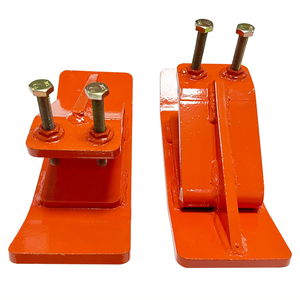 AMBITION Auto Parts Doble Hexágono Cerraduras Tuercas Pernos para Hojas de Nieve Grava Esparcimiento Tractor Cubo Protector Borde Antideslizante - Product Image 1