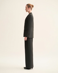 Sola Collection d'été élégant taille haute antistatique rayé pantalon pour femme plat avant meilleurs services ODM fabriqués au Vietnam - Product Image 4