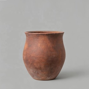Macetas Circulares <span class=keywords><strong>de</strong></span> Cemento <span class=keywords><strong>de</strong></span> Alta Calidad Estilo Americano Vintage, Color Terracota, Talladas a Mano, Duraderas para <span class=keywords><strong>Interiores</strong></span>/Exteriores - Product Image 5