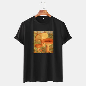 Venta al por mayor 100% algodón hombres camiseta personalizada OEM logotipo y color diseño cuello redondo Camiseta - Product Image 1