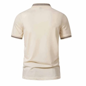 Camisetas de polo de alta calidad para hombre, camisetas de manga corta de verano, último estilo nuevo, cremalleras de alta calidad a la moda para polo - Product Image 2