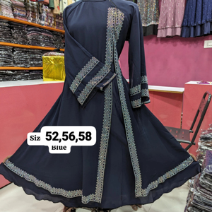 Abayas élégantes et modestes brodées à la main pour femmes, vêtements et accessoires musulmans traditionnels - Product Image 1