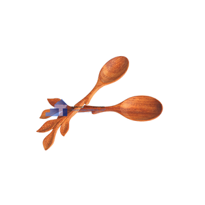 Utensilios de madera de cocina personalizados seguros para alimentos más vendidos Herramientas de cocina de madera Cuchara de madera de fabricante de Vietnam al por mayor - Product Image 5