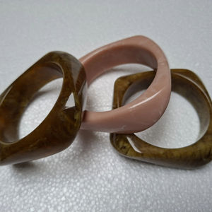 Bracelets empilables tendance streetwear, fournisseur en gros d'Inde, gravure de logo personnalisée - Product Image 1