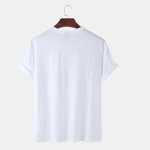 Camiseta con Logotipo Personalizado 2025, Material de Algodón, Alta Calidad, Precio Bajo, Diseño Casual Ringer, Fabricación al por Mayor OEM - Product Image 4