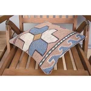 หมอนขนสัตว์14x14สีเบจพับได้ดีไซน์เรียบง่ายลวดลายต้นไม้แบบวินเทจไม่ลื่นเป็นมิตรกับสิ่งแวดล้อม - Product Image 4