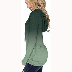 Embroidery Logo Manufacturer <b>Workout</b> Women Long Sleeve Sweater Cropped Hoodie With Anti-pilling Breathable <b>Hoodies</b> for Woman - Product Image 2