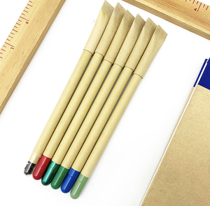 Eco-friendly Wooden Plantable Pencil Grow Kit with Black Lead for Office & <b>School</b> Use Customized Logo Corporate Gift <b>Set</b> - Product Image 2