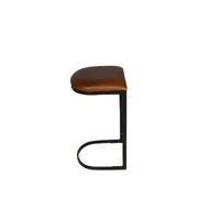 Tabourets de bar modernes en bois et métal - Mobilier de bar durable pour usage commercial, restaurants, salons, espaces extérieurs