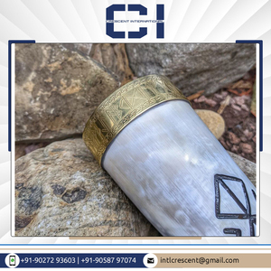 Cuerno para beber vikingo hecho a mano Natural del proveedor mejor listado, artesanía pulida hecha a mano más vendida para compradores a granel - Product Image 4