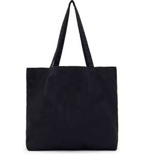 Bolso de mano de playa con diseño de rayas de lona de algodón para mujer, bolso de algodón con cierre de cremallera y logotipo personalizado - Product Image 6