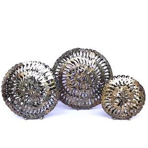 Cuenco de Llaves de Hierro con Acabado en Latón y Cobre Antiguo, Cuenco de Metal Decorativo Moderno, Decoración Elegante para el Hogar, Exhibición de Mesa, Venta al por Mayor - Product Image 3