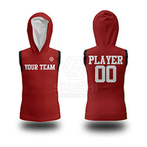 Drapeau personnalisé 7on7 Football grande taille sans manches à capuche respirant séchage rapide équipe vêtements de sport pour hommes vente en gros - Product Image 3